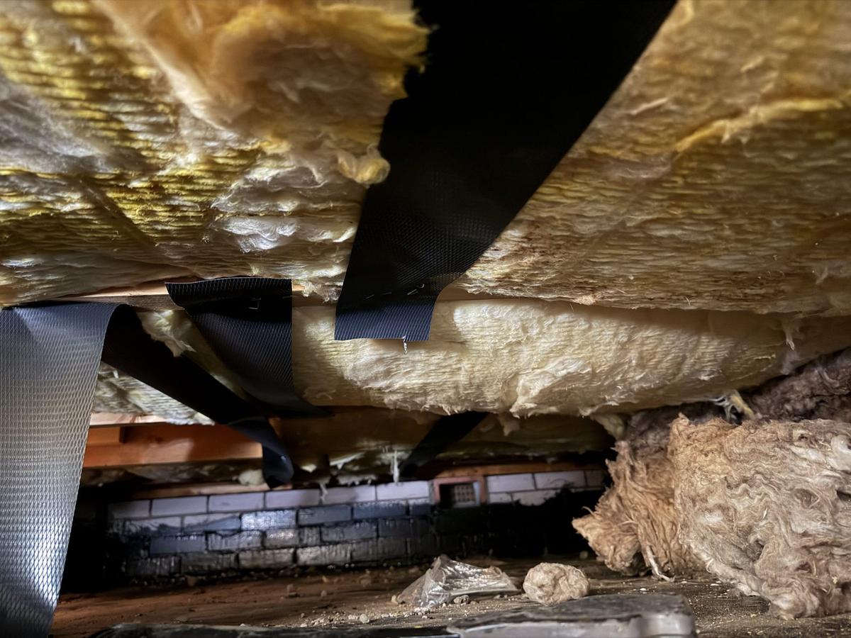 Underfloor insulation in East Lothian