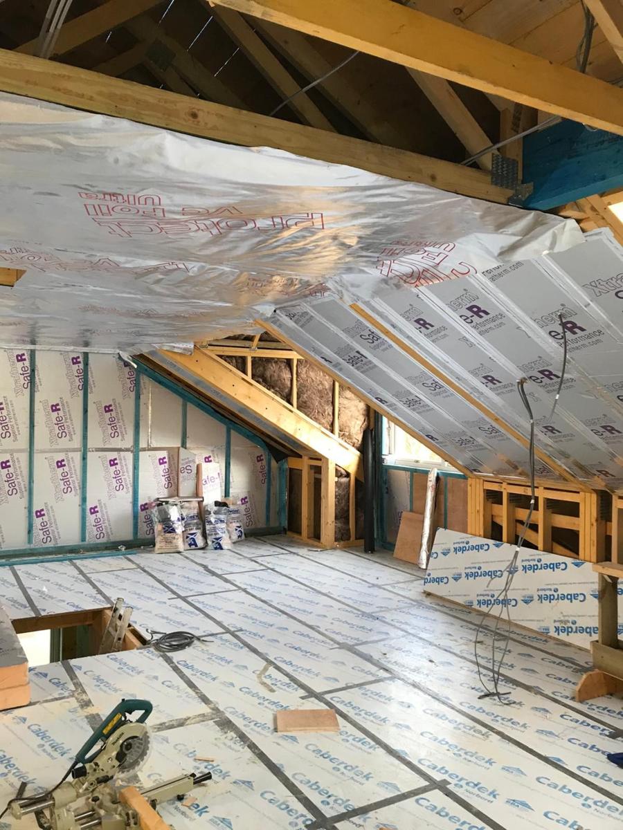 Loft conversion insulation in Perth