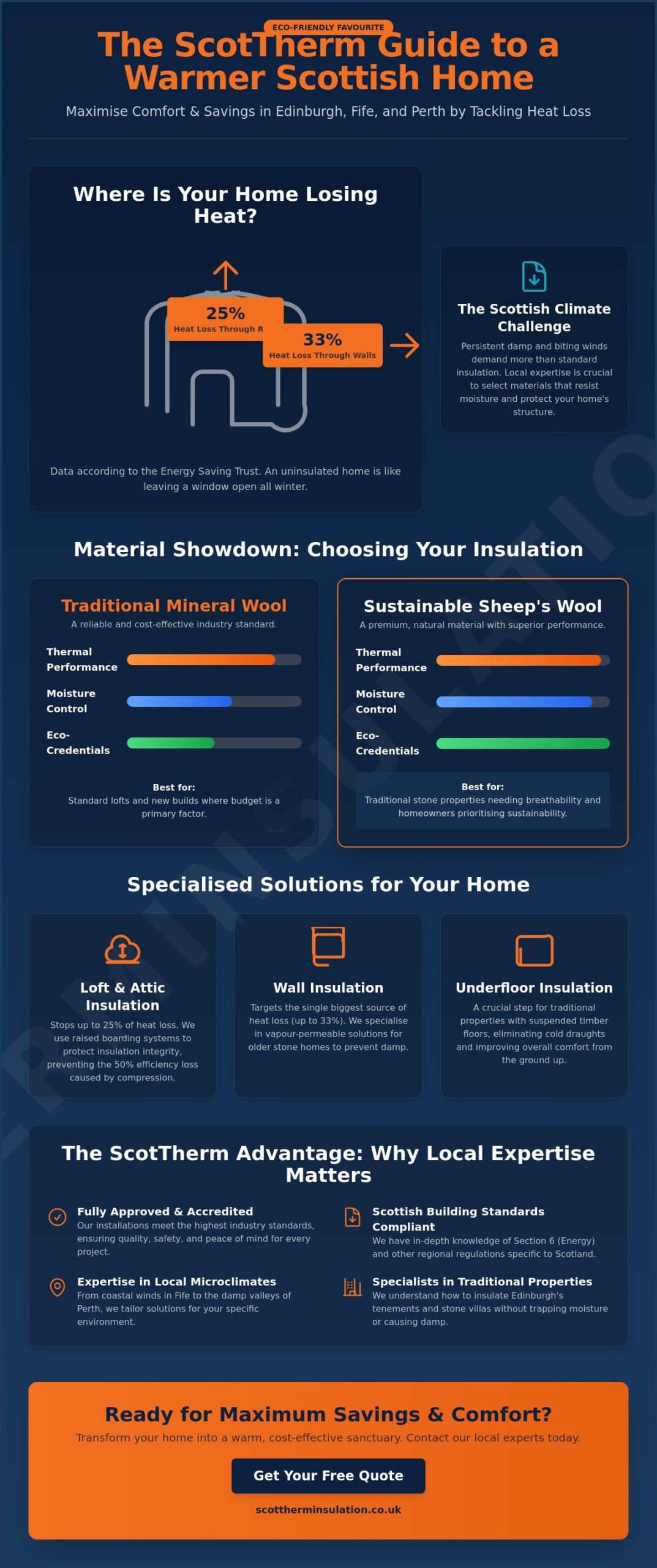 Expert Insulation Installers Near Me: Trusted Services in Edinburgh, Fife, and Perth