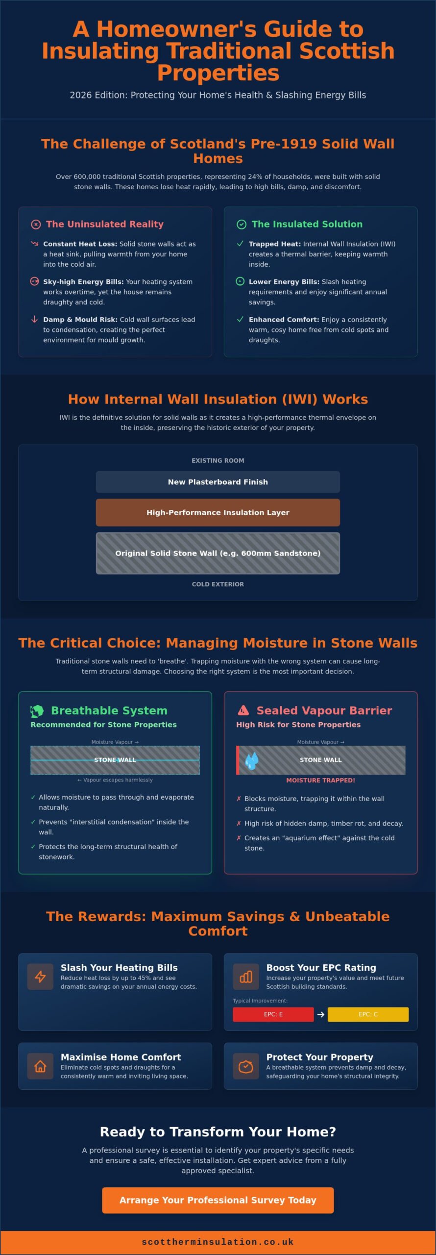 Internal Wall Insulation for Scottish Homes: The 2026 Homeowner FAQ