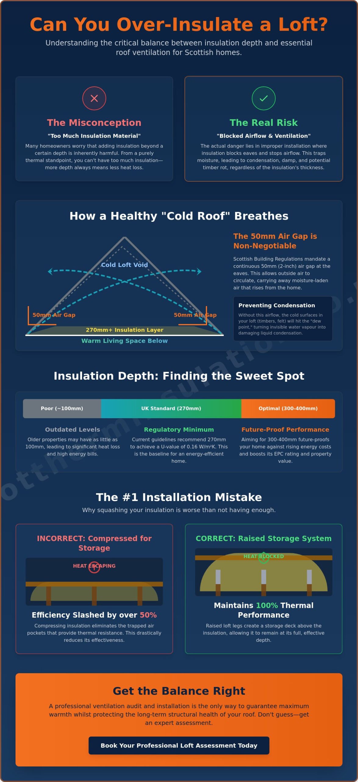 Can You Over-Insulate a Loft? The Truth for Scottish Homeowners in 2026