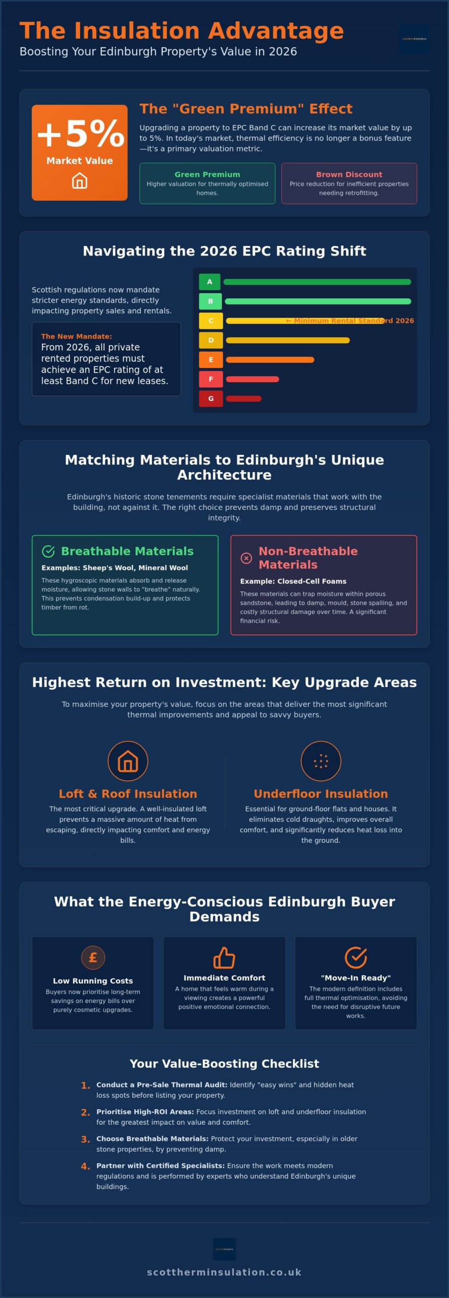 How to Increase Home Value with Insulation in Edinburgh: The 2026 Investor Guide