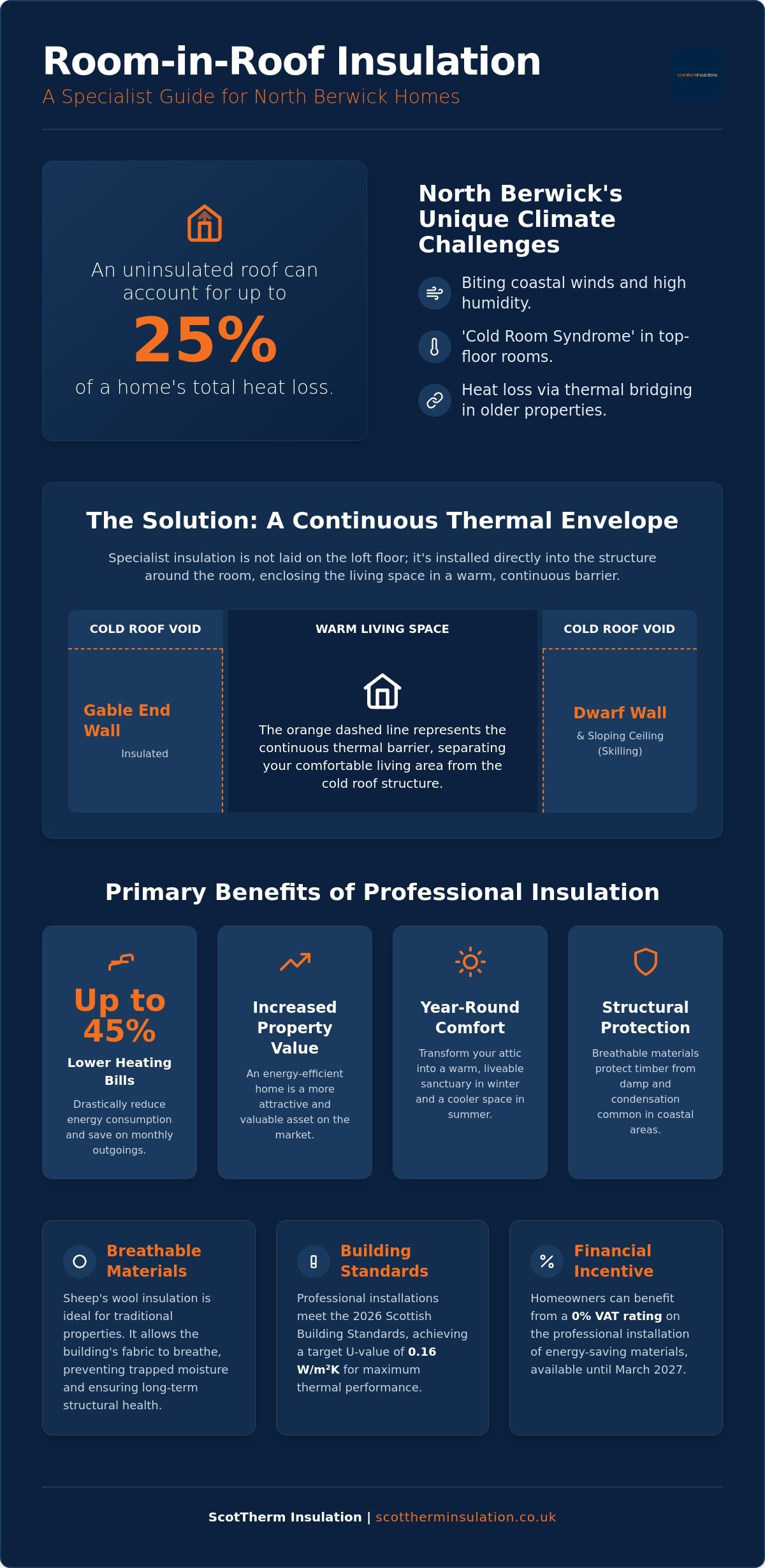 Room in Roof Insulation Specialists North Berwick: The 2026 Energy Efficiency Guide